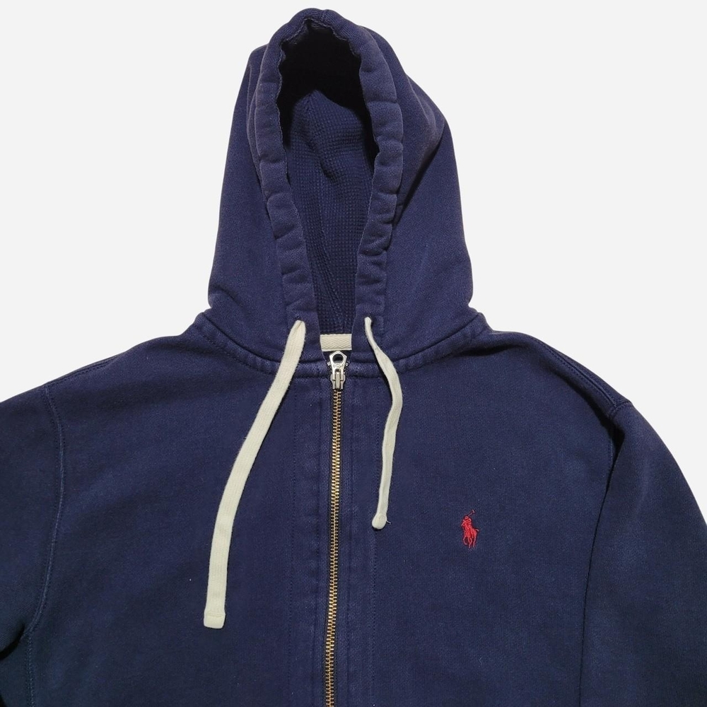 Vintage Polo Ralph Lauren Full Zip Hoodie with Embroidered Logo - Picture 5 of 8